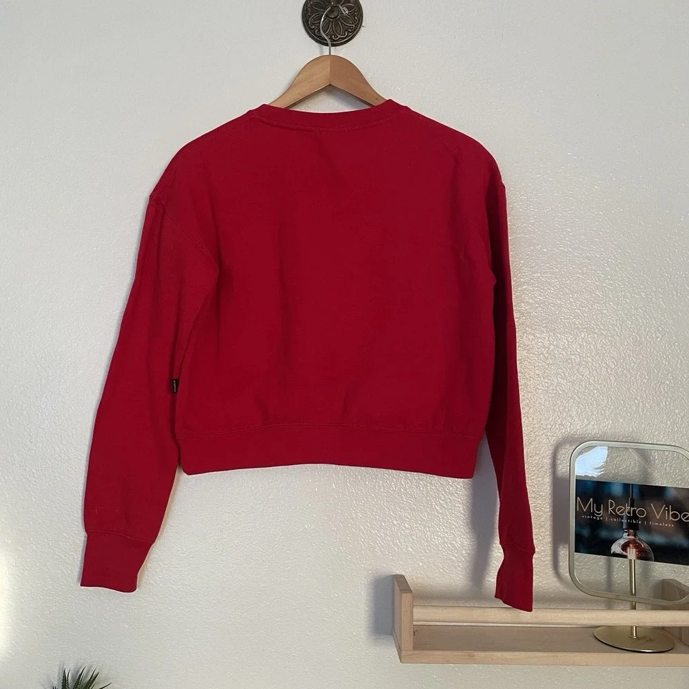 Crooks & Castles Death‎ Row Records Crew Pullover Sweatshirt Medium Red